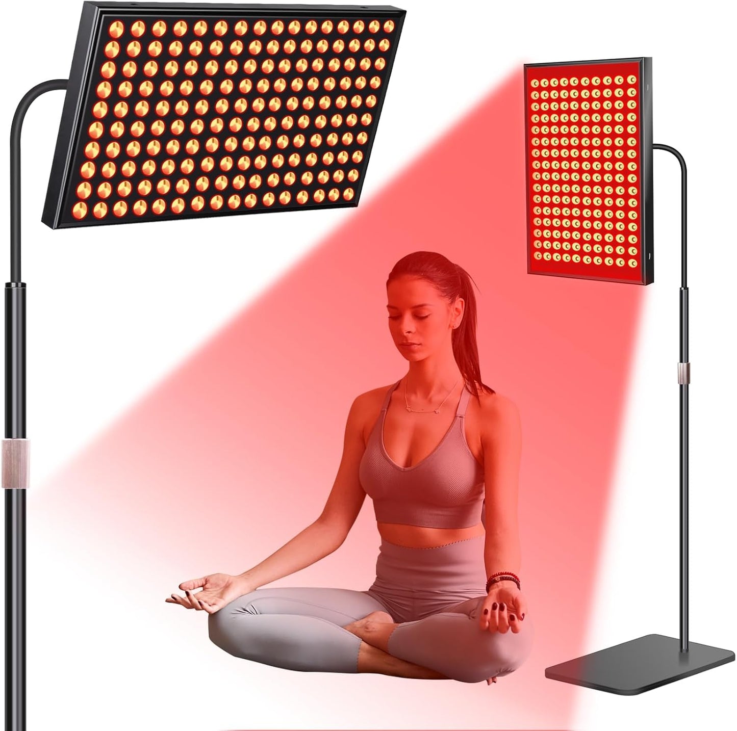NeoThera Red Light Therapy for Face and Body，Black