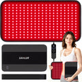 NeoThera 24’’ x 13.8’’ Large Red Light Therapy Pad 32w, Black