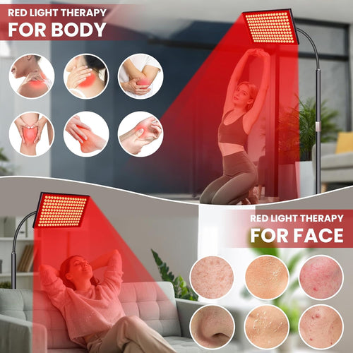 NeoThera Red Light Therapy for Face and Body，Black